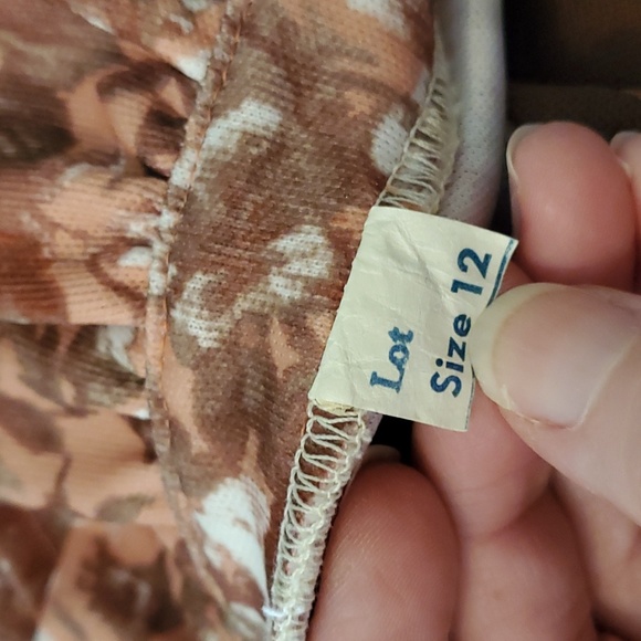 RARE! perfect condition 1970's dress and vest - Picture 11 of 12